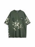 8745 T-shirt with splatter