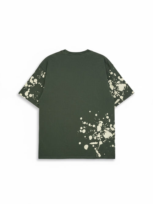 8745 T-shirt with splatter