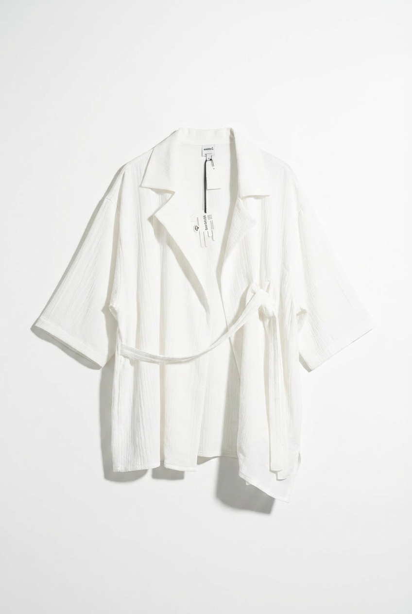 Black Belted Kimono Model Original